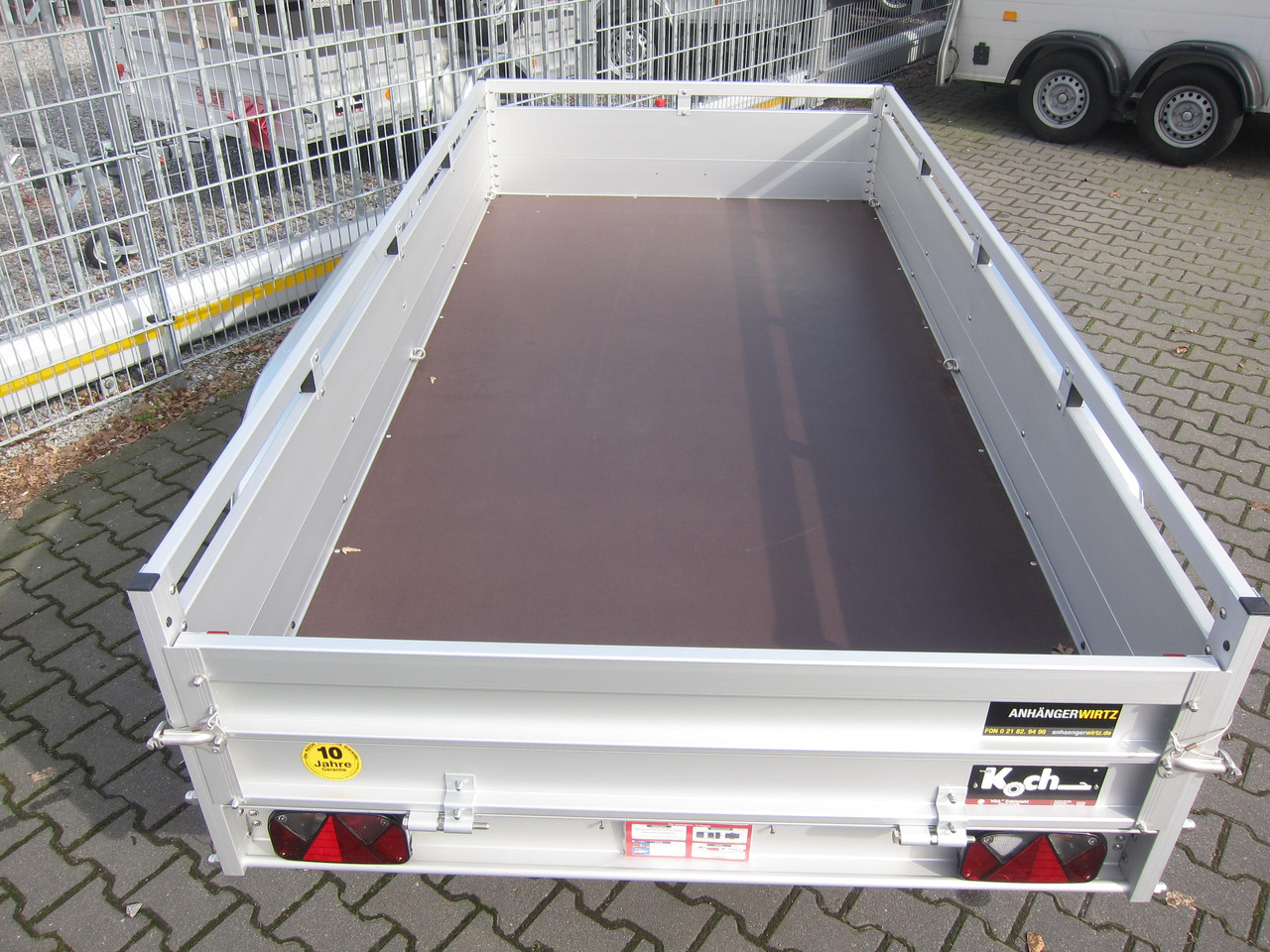 PKW Anhänger Koch Aluline 7.26 300x150x44cm (M) 2600kg Modell 2023 - Automobilinė priekaba: foto 3 PKW Anhänger Koch Aluline 7.26 300x150x44cm (M) 2600kg Modell 2023 - Automobilinė priekaba: foto 3