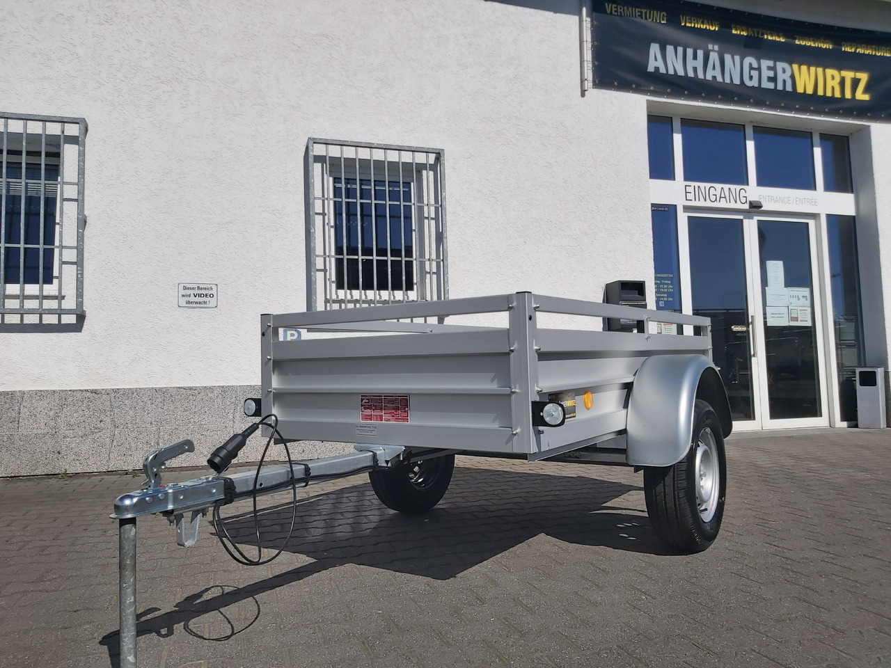 PKW Anhänger Koch Aluline U2 205x105x40cm (XS) 750kg 100 km/H order Aktion - Automobilinė priekaba: foto 1 PKW Anhänger Koch Aluline U2 205x105x40cm (XS) 750kg 100 km/H order Aktion - Automobilinė priekaba: foto 1