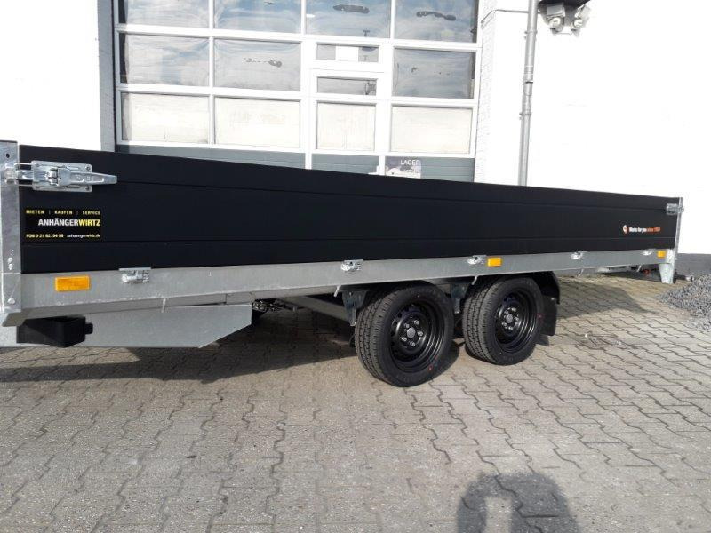Saris PL406 204 2700 2 406x204x35cm black Edition LED Beleuchtung 13" ( XL) 2700kg Januar Aktion - Platforminė/ Bortinė priekaba: foto 3 Saris PL406 204 2700 2 406x204x35cm black Edition LED Beleuchtung 13" ( XL) 2700kg Januar Aktion - Platforminė/ Bortinė priekaba: foto 3