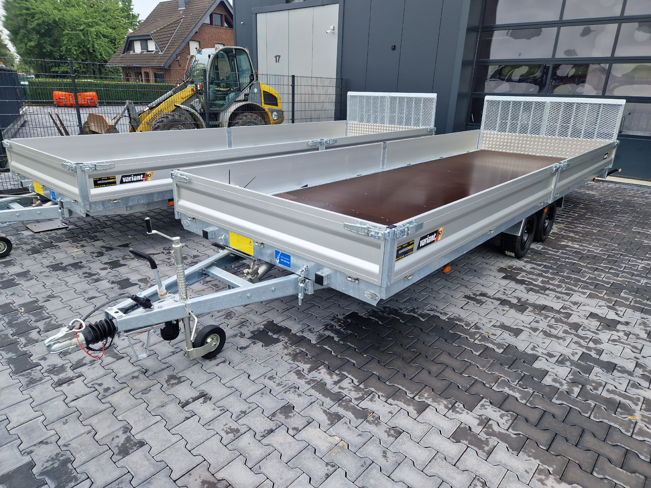 Variant Maschinentransporter 3562 UX Maxi Load 620x210x30cm LED Felgen black 3500kg 2025 - Priekaba spec technikai: foto 1 Variant Maschinentransporter 3562 UX Maxi Load 620x210x30cm LED Felgen black 3500kg 2025 - Priekaba spec technikai: foto 1