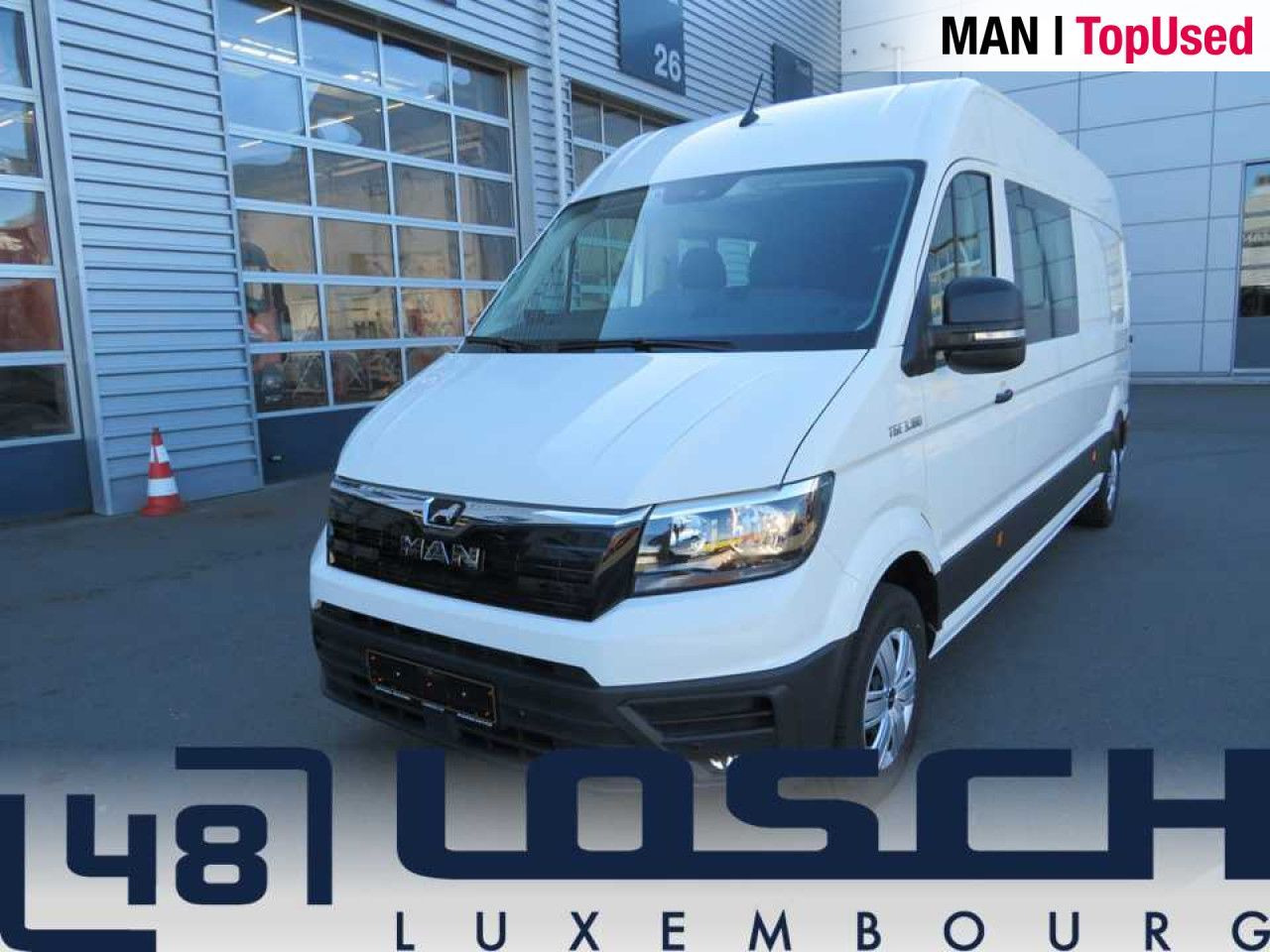 MAN TGE 3.180 4X2F L4H3 SB Doka Kasten Klima AHK ZV - Krovininis mikroautobusas, Komercinis automobilis su dviguba kabina: foto 1 MAN TGE 3.180 4X2F L4H3 SB Doka Kasten Klima AHK ZV - Krovininis mikroautobusas, Komercinis automobilis su dviguba kabina: foto 1
