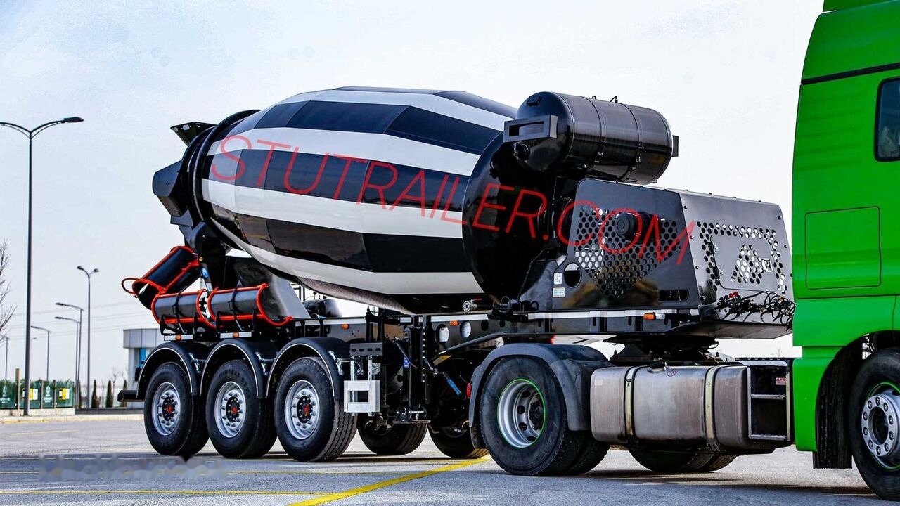 STU 14,7M3 MIXER TRAILER - Betonvežio puspriekabė: foto 1 STU 14,7M3 MIXER TRAILER - Betonvežio puspriekabė: foto 1