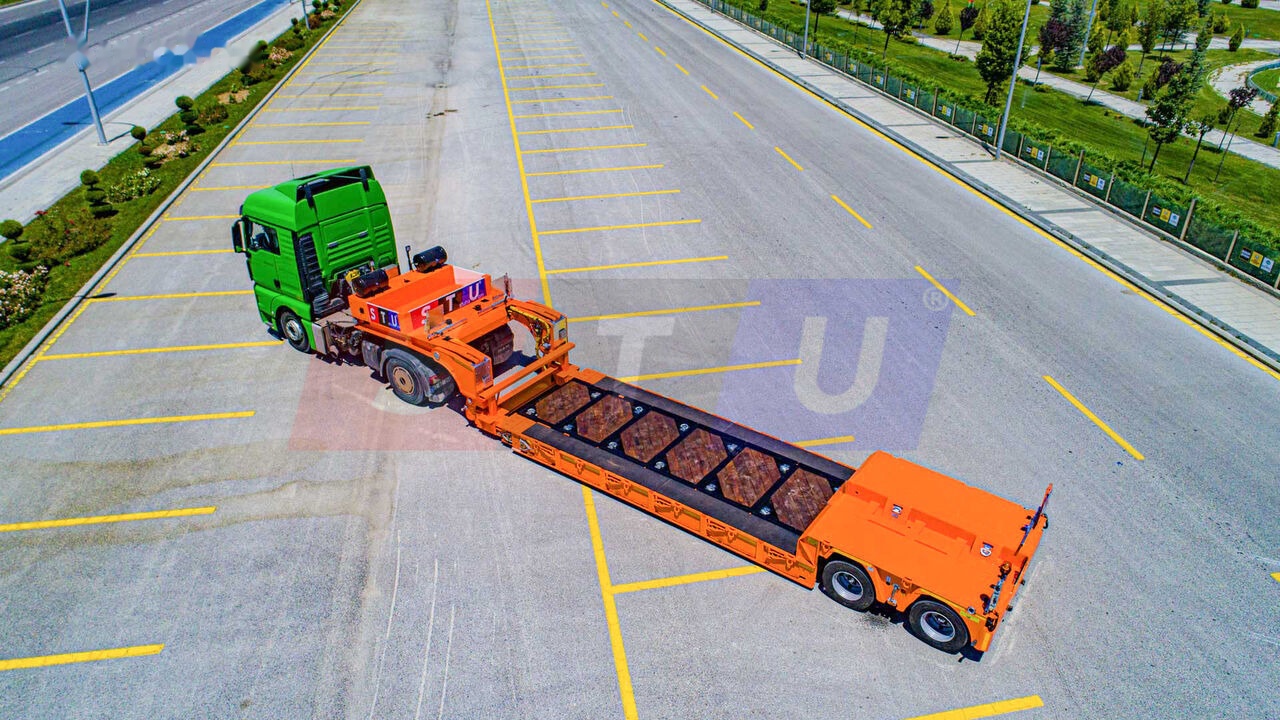 STU 2 Axle Extendable Low Loader - Žemo profilio platforma puspriekabė: foto 1 STU 2 Axle Extendable Low Loader - Žemo profilio platforma puspriekabė: foto 1