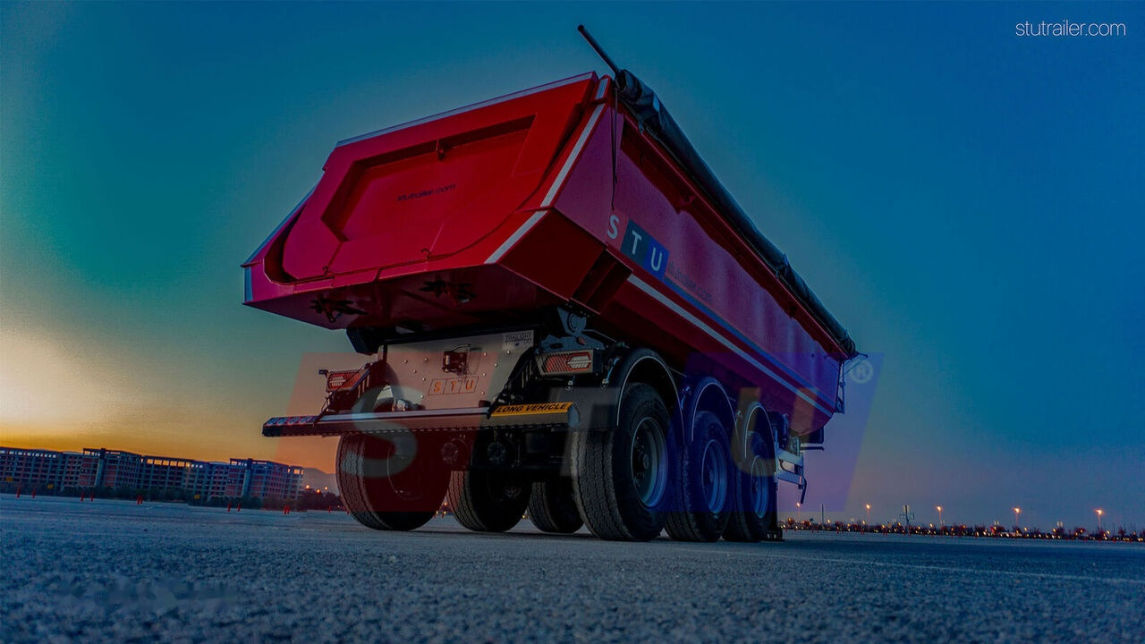 STU 3 AXLE TIPPER TRAILER / 3 ESSİEUX REMORQUE BENNE - Savivartis puspriekabė: foto 3 STU 3 AXLE TIPPER TRAILER / 3 ESSİEUX REMORQUE BENNE - Savivartis puspriekabė: foto 3
