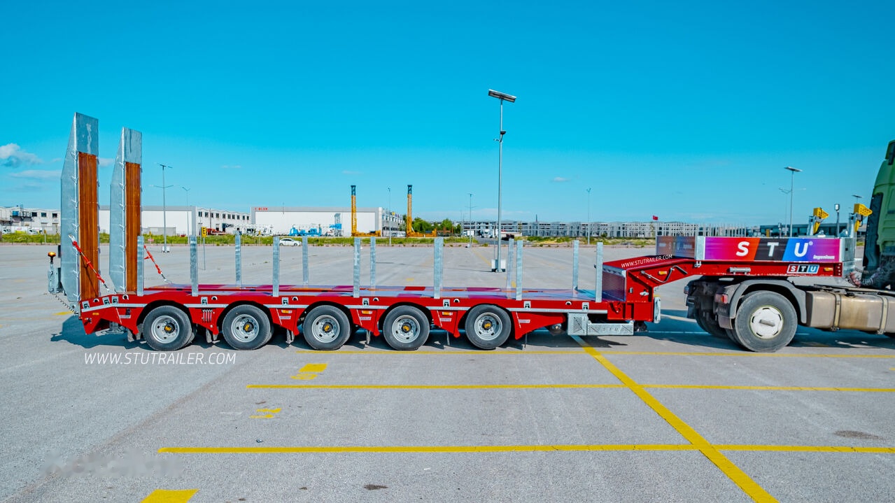 STU 5 Axle Lowbed / Extendable - Žemo profilio platforma puspriekabė: foto 2 STU 5 Axle Lowbed / Extendable - Žemo profilio platforma puspriekabė: foto 2
