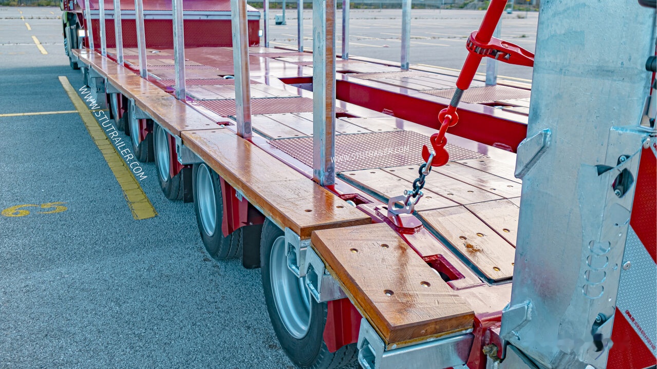 STU 5 Axle Lowbed / Extendable - Žemo profilio platforma puspriekabė: foto 3 STU 5 Axle Lowbed / Extendable - Žemo profilio platforma puspriekabė: foto 3