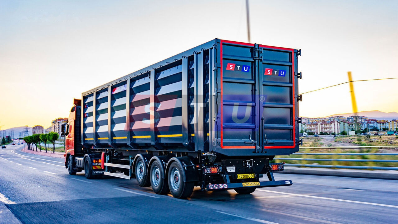 Nauja Savivartis puspriekabė STU SCRAP METAL TIPPER TRAILER / 55M3 TO 71 M3: foto 21