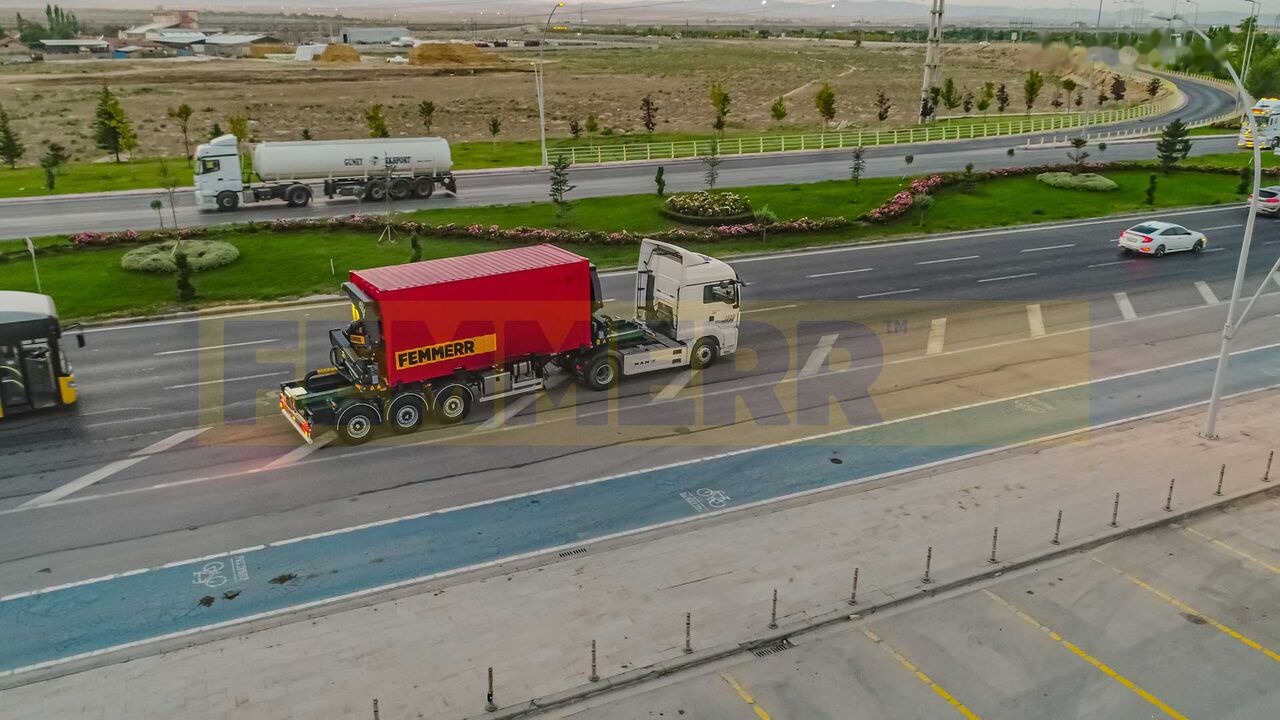 Nauja Konteineris-vežimus/ Sukeisti kūną puspriekabė pervežimui konteinerių STU SIDE LIFTER / ELEVATEUR LATERAL: foto 11