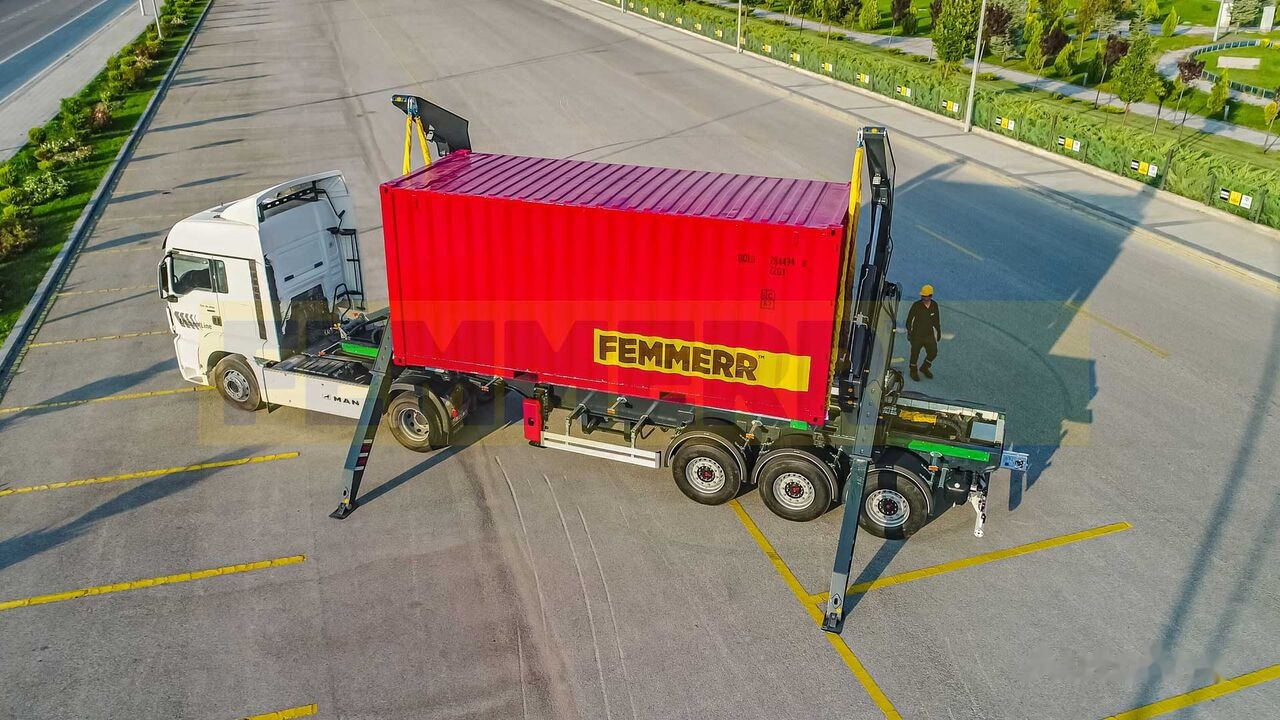 Nauja Konteineris-vežimus/ Sukeisti kūną puspriekabė pervežimui konteinerių STU SIDE LIFTER / ELEVATEUR LATERAL: foto 8