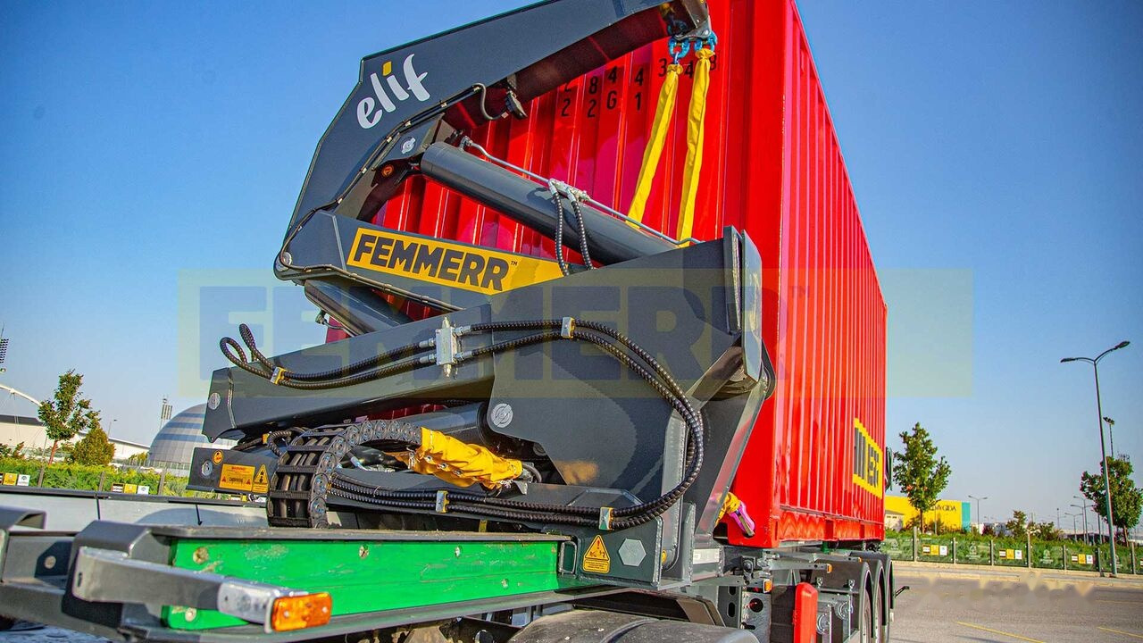 Nauja Konteineris-vežimus/ Sukeisti kūną puspriekabė pervežimui konteinerių STU SIDE LIFTER / ELEVATEUR LATERAL: foto 12