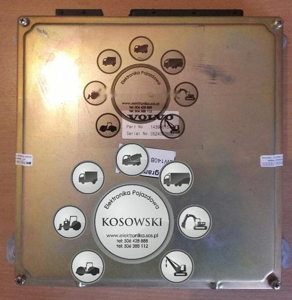 Volvo EW 140 EW 160 EW 180 EW 210 EC 140 EC 160 EC 210 EC 240 EC 290 EC 200 EC 250 EC 220 EC 300 EC 380 EC 360 - Valdymo blokas - Ekskavatorius: foto 5 Volvo EW 140 EW 160 EW 180 EW 210 EC 140 EC 160 EC 210 EC 240 EC 290 EC 200 EC 250 EC 220 EC 300 EC 380 EC 360 - Valdymo blokas - Ekskavatorius: foto 5