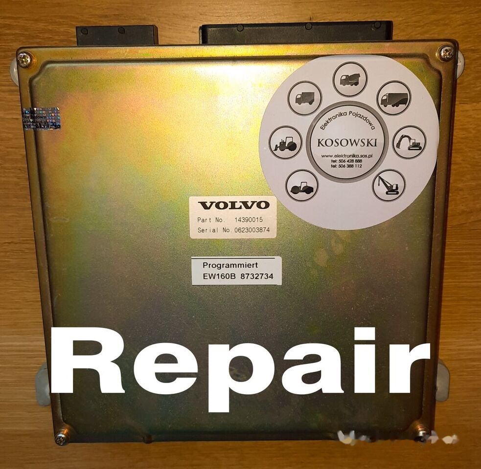 Volvo EW 140 EW 160 EW 180 EW 210 EC 140 EC 160 EC 210 EC 240 EC 290 EC 200 EC 250 EC 220 EC 300 EC 380 EC 360 - Valdymo blokas - Ekskavatorius: foto 1 Volvo EW 140 EW 160 EW 180 EW 210 EC 140 EC 160 EC 210 EC 240 EC 290 EC 200 EC 250 EC 220 EC 300 EC 380 EC 360 - Valdymo blokas - Ekskavatorius: foto 1