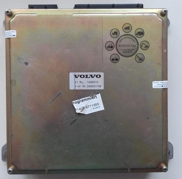 Volvo EW 140 EW 160 EW 180 EW 210 EC 140 EC 160 EC 210 EC 240 EC 290 EC 200 EC 250 EC 220 EC 300 EC 380 EC 360 - Valdymo blokas - Ekskavatorius: foto 4 Volvo EW 140 EW 160 EW 180 EW 210 EC 140 EC 160 EC 210 EC 240 EC 290 EC 200 EC 250 EC 220 EC 300 EC 380 EC 360 - Valdymo blokas - Ekskavatorius: foto 4