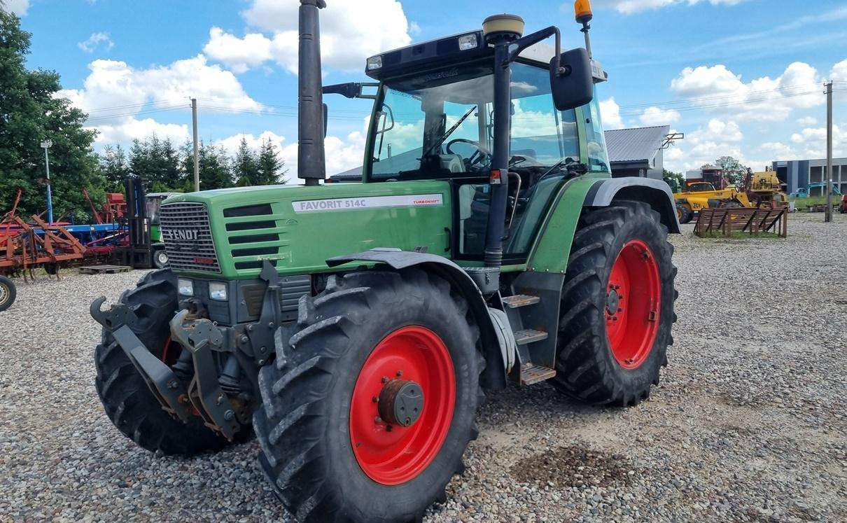 Fendt 514C - Traktorius: foto 1 Fendt 514C - Traktorius: foto 1