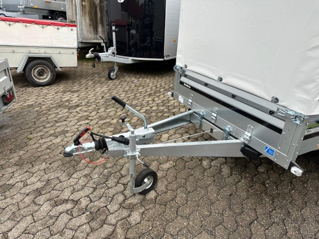 Brenderup 2260WSB1300 Stahl, 1,3 to. kippbar, mit Plane 180 cm, 2580x1530x400mm - Automobilinė priekaba: foto 2 Brenderup 2260WSB1300 Stahl, 1,3 to. kippbar, mit Plane 180 cm, 2580x1530x400mm - Automobilinė priekaba: foto 2