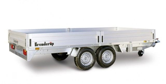 Brenderup 5420WATB3500 Alu Hochlader, 3,5 to. 4170 x 2030 x 330 mm - Automobilinė priekaba: foto 2 Brenderup 5420WATB3500 Alu Hochlader, 3,5 to. 4170 x 2030 x 330 mm - Automobilinė priekaba: foto 2