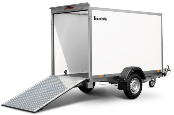 Brenderup Cargo Dynamic CD260WBR1300 Rampe, Kofferanhänger 1,3 to. 260x155x150cm - Furgonas priekaba: foto 1 Brenderup Cargo Dynamic CD260WBR1300 Rampe, Kofferanhänger 1,3 to. 260x155x150cm - Furgonas priekaba: foto 1