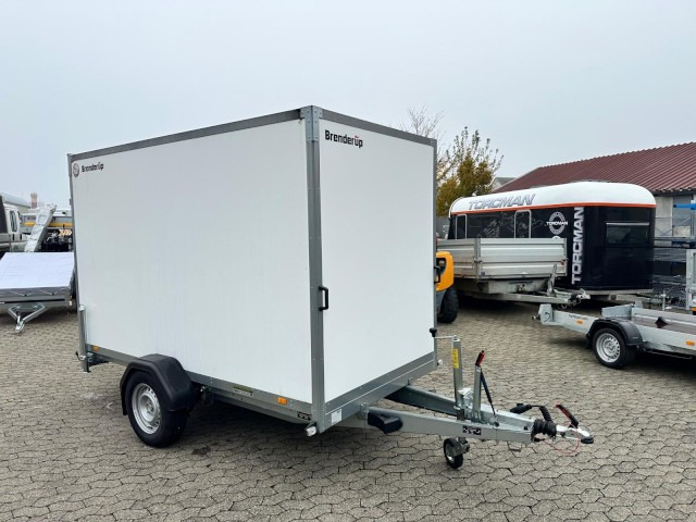 Brenderup Cargo Dynamic CD300BR1300 Rampe Kofferanhänger 1,3 to. 300x155x185cm - Furgonas priekaba: foto 1 Brenderup Cargo Dynamic CD300BR1300 Rampe Kofferanhänger 1,3 to. 300x155x185cm - Furgonas priekaba: foto 1
