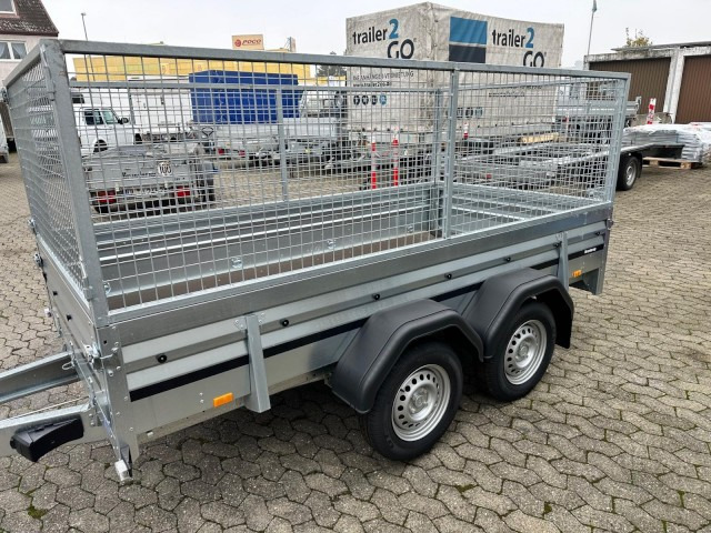 Brenderup Tieflader 2300S Stahl mit Laubgitter, 2,0 to. 3010x1530x400mm - Automobilinė priekaba: foto 4 Brenderup Tieflader 2300S Stahl mit Laubgitter, 2,0 to. 3010x1530x400mm - Automobilinė priekaba: foto 4