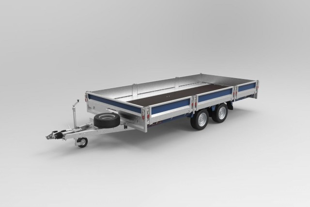 Brian James Cargo Connect Universalanhänger 476-5021-35-2-12, 5000 x 2150 x 300 mm, 3,5 to., 12 Zoll - Automobilinė priekaba: foto 1 Brian James Cargo Connect Universalanhänger 476-5021-35-2-12, 5000 x 2150 x 300 mm, 3,5 to., 12 Zoll - Automobilinė priekaba: foto 1