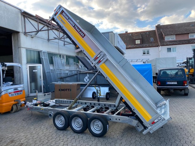 Brian James Cargo Tipper Heckkipper 3-achs, 526-3620-35-3-12, 3600 x 2000 x 300 mm, 3,5 to. - Savivartis priekaba: foto 2 Brian James Cargo Tipper Heckkipper 3-achs, 526-3620-35-3-12, 3600 x 2000 x 300 mm, 3,5 to. - Savivartis priekaba: foto 2