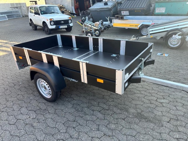 Faltos Blackline, 750 kg, 2420 x 1240 x 300 mm - Automobilinė priekaba: foto 3 Faltos Blackline, 750 kg, 2420 x 1240 x 300 mm - Automobilinė priekaba: foto 3