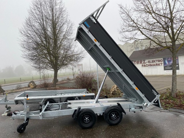 Hapert Cobalt + 3-Seitenkipper Multi Parabel 3350 x 1800 x 400 mm, ZG 3,5 to. - Savivartis priekaba: foto 1 Hapert Cobalt + 3-Seitenkipper Multi Parabel 3350 x 1800 x 400 mm, ZG 3,5 to. - Savivartis priekaba: foto 1