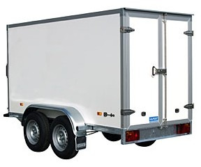 Hapert Sapphire L-2 300x150x180cm, ZG 3,5 to., Koffer Türe - Furgonas priekaba: foto 1 Hapert Sapphire L-2 300x150x180cm, ZG 3,5 to., Koffer Türe - Furgonas priekaba: foto 1