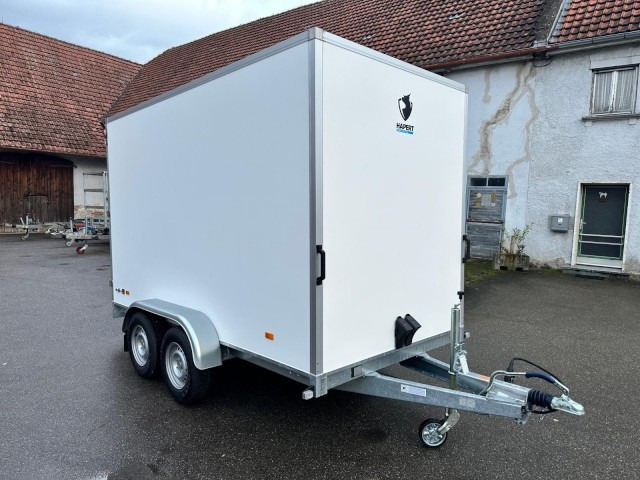 Hapert Sapphire L-2 350x180x210cm, ZG 2,7 to., Koffer Türe - Furgonas priekaba: foto 1 Hapert Sapphire L-2 350x180x210cm, ZG 2,7 to., Koffer Türe - Furgonas priekaba: foto 1