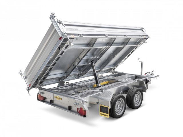 Humbaur 3-Seitenkipper HTK 2700.27 Alu, 2670 x 1500 x 350 mm, 2,7 to. - Savivartis priekaba: foto 1 Humbaur 3-Seitenkipper HTK 2700.27 Alu, 2670 x 1500 x 350 mm, 2,7 to. - Savivartis priekaba: foto 1