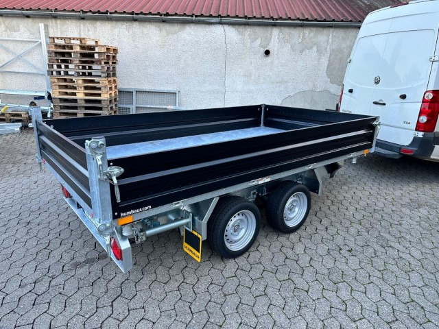 Humbaur 3-Seitenkipper HTK 3500.31 Alu black edition , 3140 x 1750 x 350 mm, 3,5 to. - Savivartis priekaba: foto 1 Humbaur 3-Seitenkipper HTK 3500.31 Alu black edition , 3140 x 1750 x 350 mm, 3,5 to. - Savivartis priekaba: foto 1
