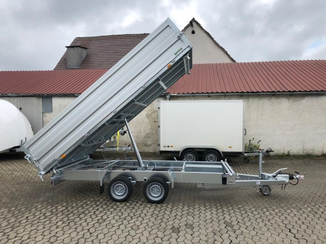 Humbaur 3-Seitenkipper HTK 3500.41 Alu mit BW-Aufsatz, 4100 x 2100 x 350 mm, 3,5 to. - Savivartis priekaba: foto 4 Humbaur 3-Seitenkipper HTK 3500.41 Alu mit BW-Aufsatz, 4100 x 2100 x 350 mm, 3,5 to. - Savivartis priekaba: foto 4