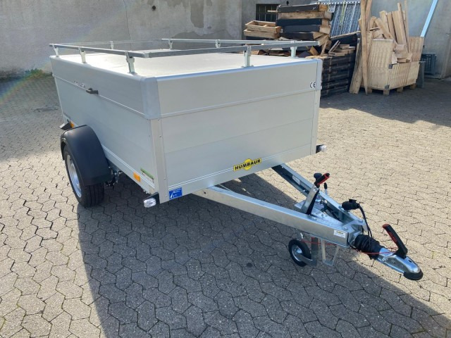 Humbaur HA 132513-5 mit Holz-Alu Deckel mit Reling 1300 kg, 2510 x 1310 x 500mm, 100 km/h - Automobilinė priekaba: foto 3 Humbaur HA 132513-5 mit Holz-Alu Deckel mit Reling 1300 kg, 2510 x 1310 x 500mm, 100 km/h - Automobilinė priekaba: foto 3