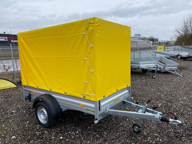 Humbaur HA 132513 mit KV, Hochplane 160 cm, 100 km/h 1300 kg, 2510 x 1310 x 350mm - Automobilinė priekaba: foto 1 Humbaur HA 132513 mit KV, Hochplane 160 cm, 100 km/h 1300 kg, 2510 x 1310 x 350mm - Automobilinė priekaba: foto 1