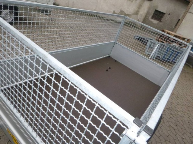 Humbaur HA 752513 mit Laubgitter, 750 kg, 2510 x 1310 x 350 mm - Automobilinė priekaba: foto 3 Humbaur HA 752513 mit Laubgitter, 750 kg, 2510 x 1310 x 350 mm - Automobilinė priekaba: foto 3