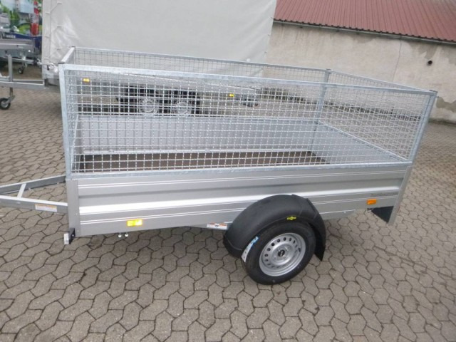 Humbaur HA 752513 mit Laubgitter, 750 kg, 2510 x 1310 x 350 mm - Automobilinė priekaba: foto 2 Humbaur HA 752513 mit Laubgitter, 750 kg, 2510 x 1310 x 350 mm - Automobilinė priekaba: foto 2