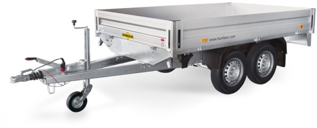 Humbaur HT 203116 Hochlader 2,0 to. 3100 x 1650 x 300 mm - Automobilinė priekaba: foto 1 Humbaur HT 203116 Hochlader 2,0 to. 3100 x 1650 x 300 mm - Automobilinė priekaba: foto 1
