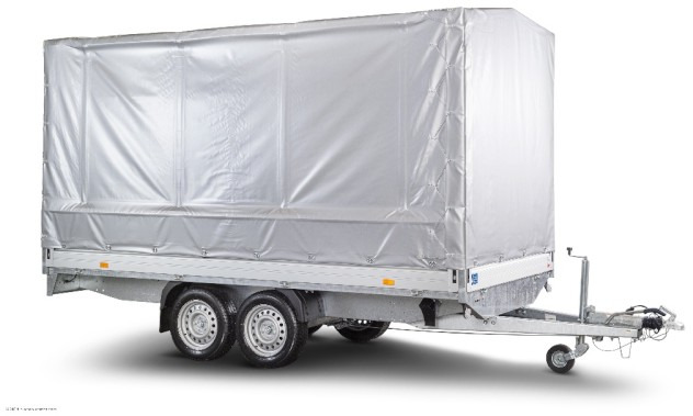 Humbaur HT 254118 Hochlader mit Plane 4100x1850x350mm - Automobilinė priekaba: foto 1 Humbaur HT 254118 Hochlader mit Plane 4100x1850x350mm - Automobilinė priekaba: foto 1