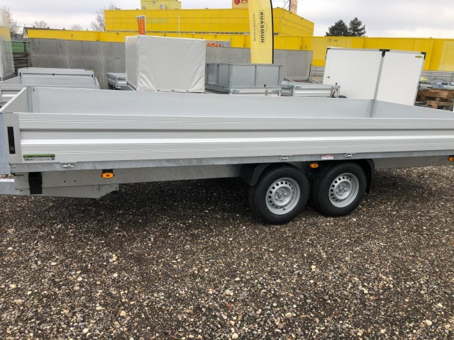Nauja Automobilinė priekaba Humbaur HT 354121 Hochlader 3,5 to. 4100 x 2100 x 350 mm: foto 8