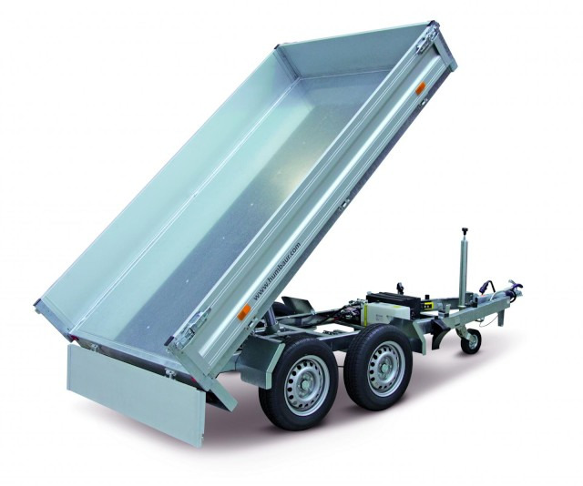Humbaur HUK 202715 Heckkipper 2,0 t. 2680 x 1500 x 300mm - Savivartis priekaba: foto 1 Humbaur HUK 202715 Heckkipper 2,0 t. 2680 x 1500 x 300mm - Savivartis priekaba: foto 1
