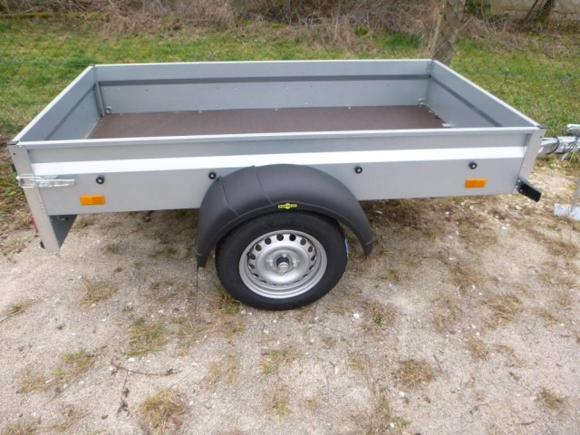 Humbaur Steely Tieflader, 750 kg, 2050 x 1095 x 300 mm - Automobilinė priekaba: foto 5 Humbaur Steely Tieflader, 750 kg, 2050 x 1095 x 300 mm - Automobilinė priekaba: foto 5