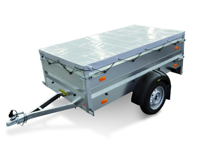 Humbaur Steely mit BW-Aufsatz+Flachplane 2050x1095x300mm - Automobilinė priekaba: foto 1 Humbaur Steely mit BW-Aufsatz+Flachplane 2050x1095x300mm - Automobilinė priekaba: foto 1