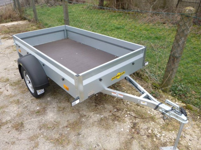 Humbaur Steely mit Flachplane 750 kg 2050 x 1095 x 300mm - Automobilinė priekaba: foto 2 Humbaur Steely mit Flachplane 750 kg 2050 x 1095 x 300mm - Automobilinė priekaba: foto 2