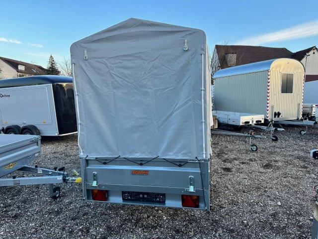 Neptun GN124, N7-263 KPS, 750 kg 2630 x 1450 x 400 mm, mit Hochplane 160 cm - Automobilinė priekaba: foto 4 Neptun GN124, N7-263 KPS, 750 kg 2630 x 1450 x 400 mm, mit Hochplane 160 cm - Automobilinė priekaba: foto 4