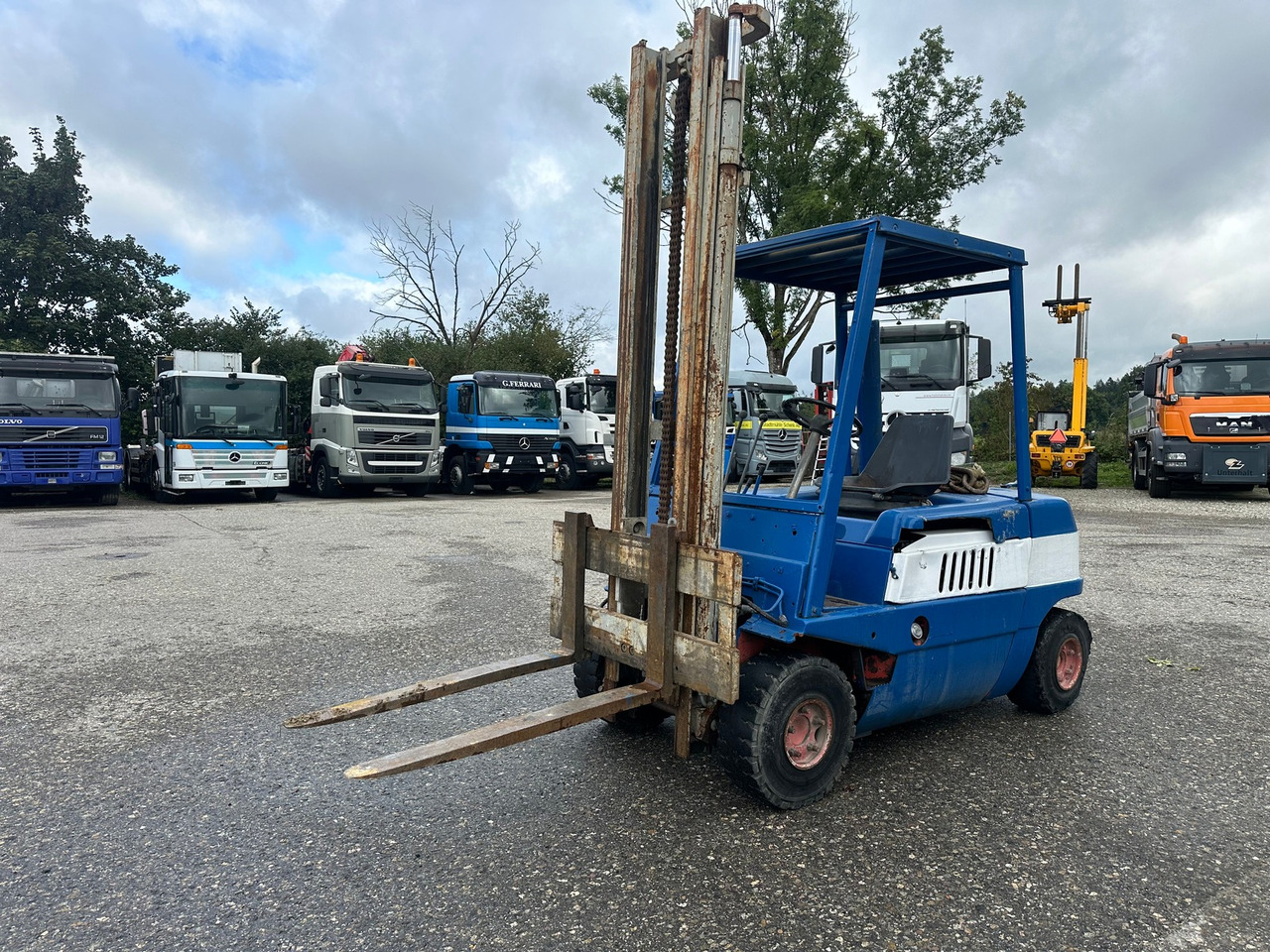 Šakinis krautuvas LINDE Linde H30D: foto 1