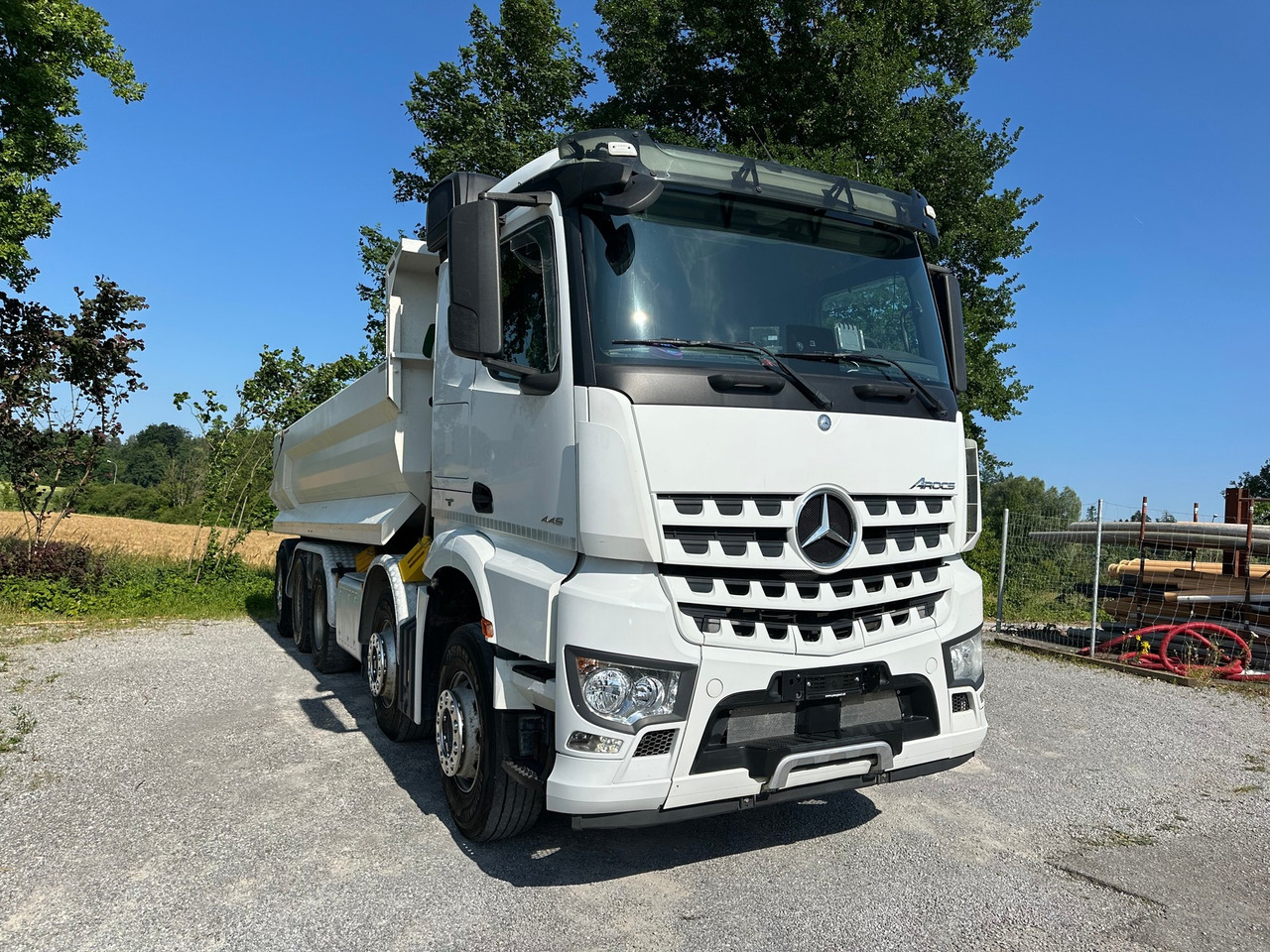 Savivartis sunkvežimis MERCEDES-BENZ Arocs 4451 10x4 Kipper: foto 14