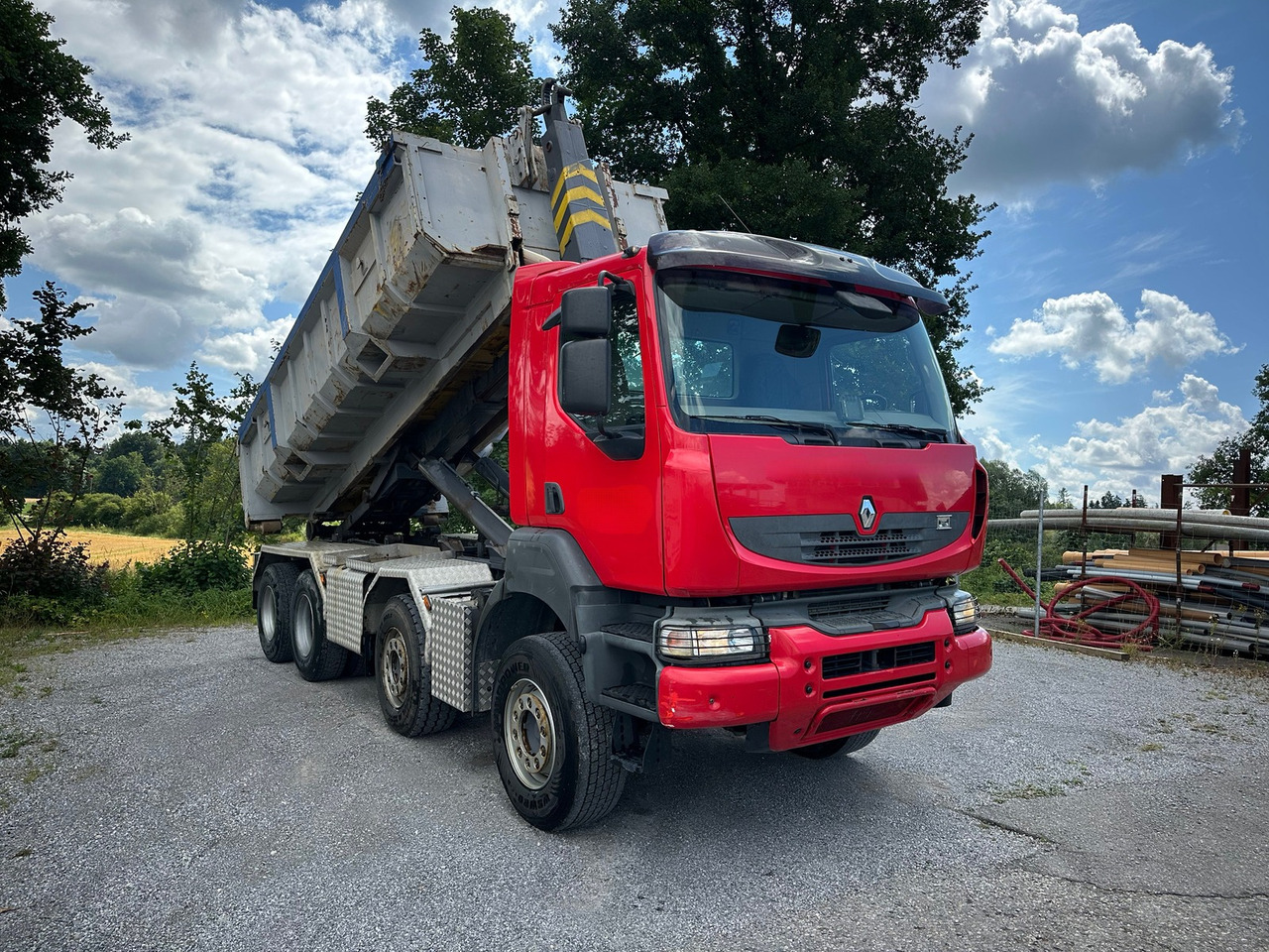RENAULT / RENAULT TRUCKS Kerax 450 8x2 Abroller - Hook-lift sunkvežimis: foto 2 RENAULT / RENAULT TRUCKS Kerax 450 8x2 Abroller - Hook-lift sunkvežimis: foto 2