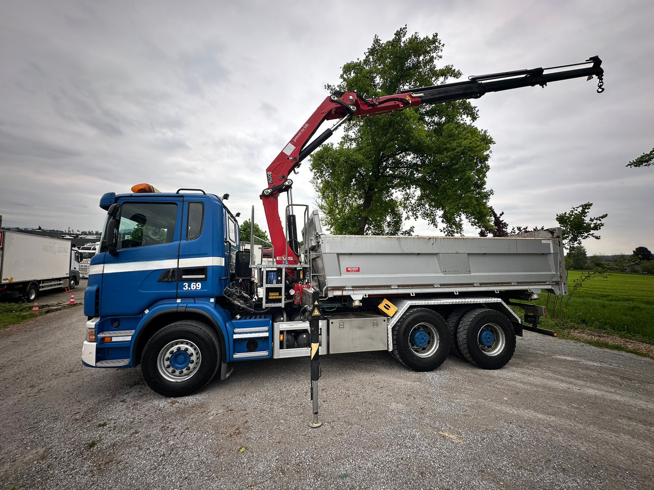 SCANIA G440 6x4 Kran+Kipper ORG-km 57.000 - Savivartis sunkvežimis, Sunkvežimis su kranu: foto 4 SCANIA G440 6x4 Kran+Kipper ORG-km 57.000 - Savivartis sunkvežimis, Sunkvežimis su kranu: foto 4