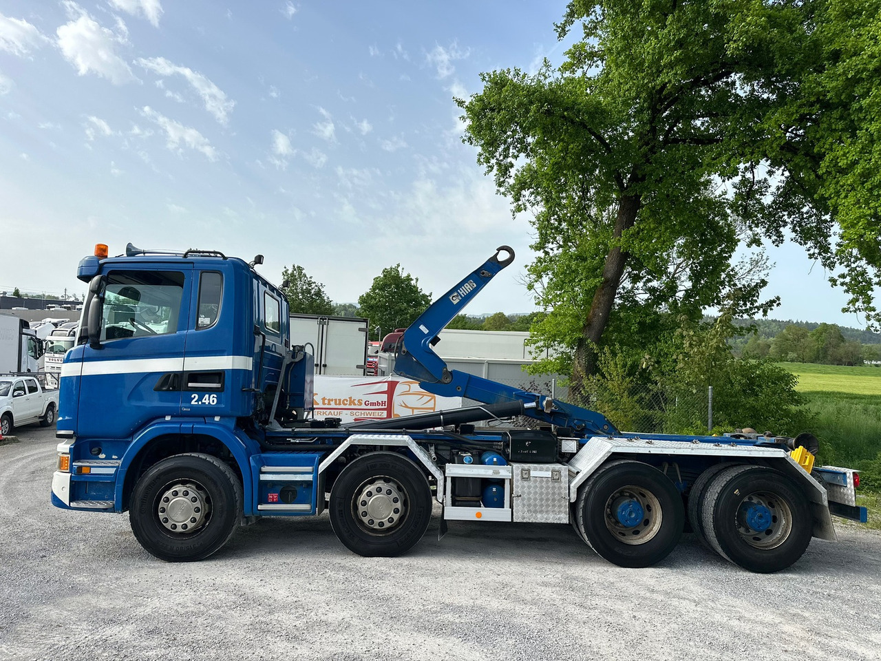 SCANIA G450 8x4 Abrollkipper - Hook-lift sunkvežimis: foto 5 SCANIA G450 8x4 Abrollkipper - Hook-lift sunkvežimis: foto 5