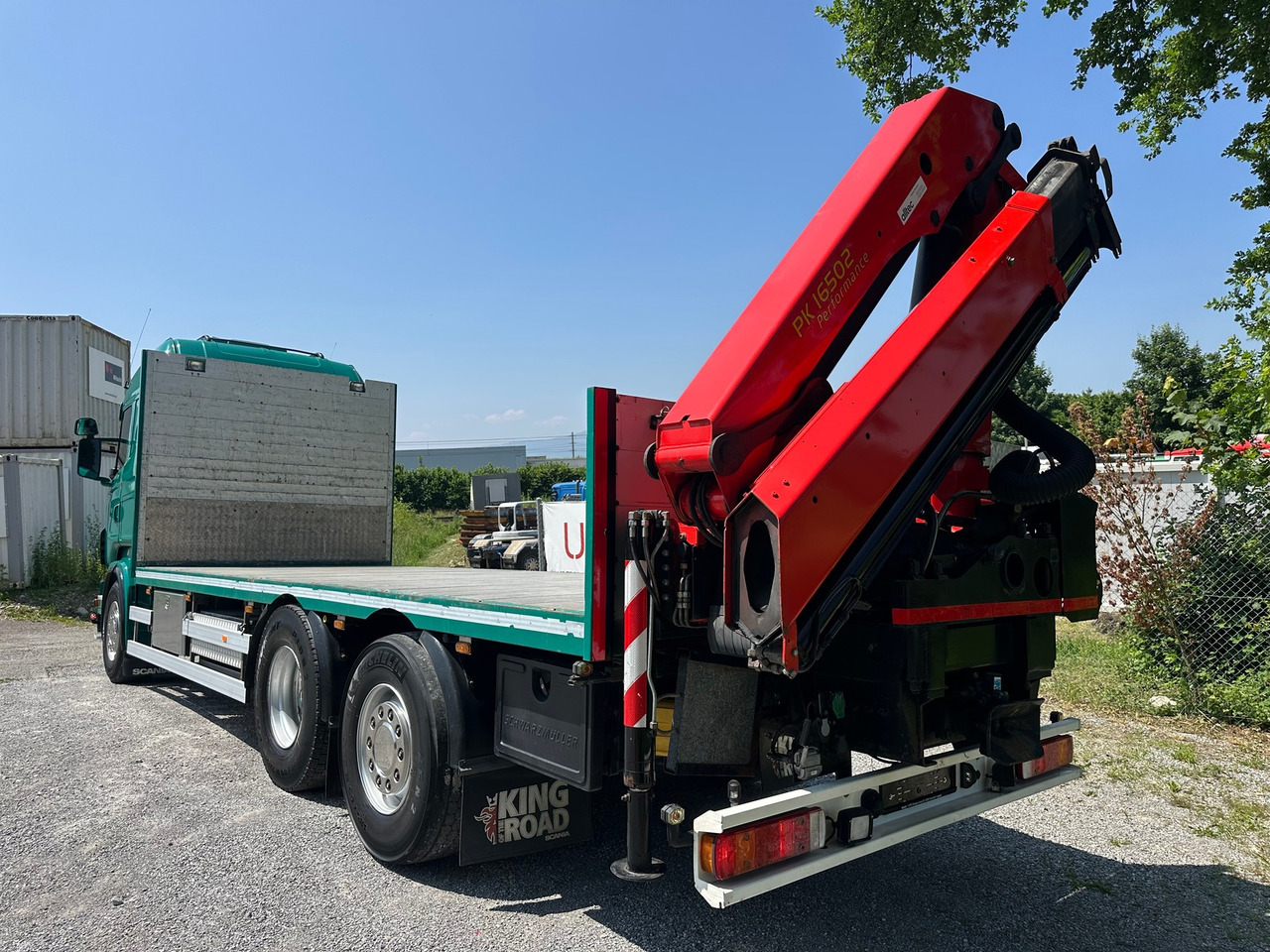 SCANIA R 480 6x2 Palfinger 16502 - Platforminis/ Bortinis sunkvežimis, Sunkvežimis su kranu: foto 5 SCANIA R 480 6x2 Palfinger 16502 - Platforminis/ Bortinis sunkvežimis, Sunkvežimis su kranu: foto 5